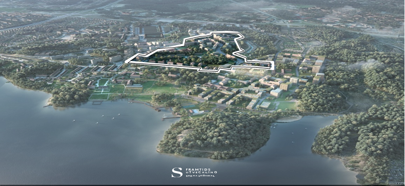 Heba och Åke Sundvall bygger 600 bostäder i Framtidens Stora Sköndal i södra Stockholm