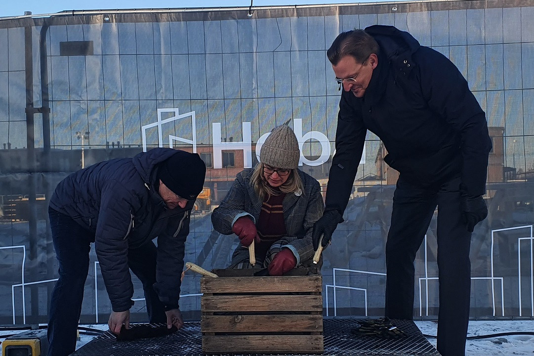 Heba och Bergsundet planterar startskottet för trygghetsbostäder och hyreslägenheter i Enköping